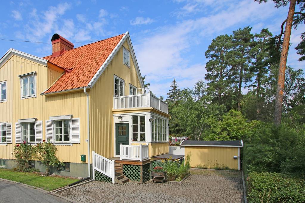 Stenläggning uppfart & grävarbeten vid nybyggnation av Carport. Vendelsö